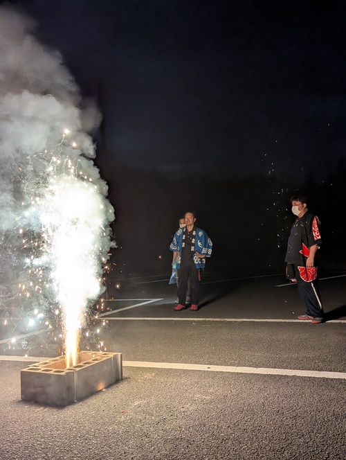 夏祭り花火